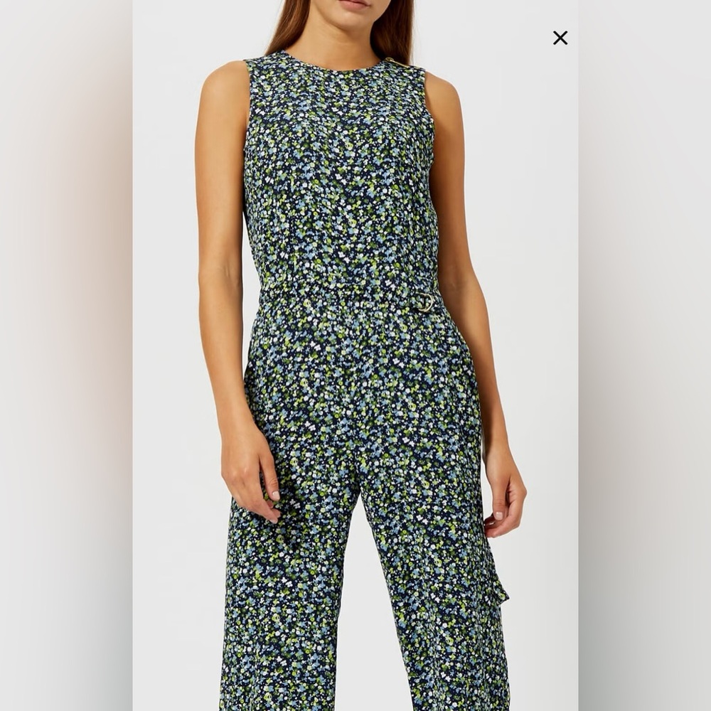 MICHAEL MICHAEL KORS Women's Tiny Wild Flower Jumpsuit - Size 10